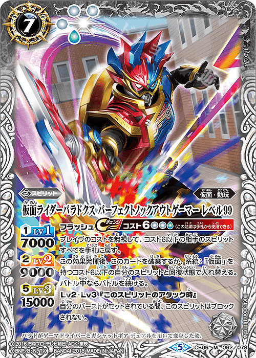 【傷】仮面ライダーパラドクス パーフェクトノックアウトゲーマー レベル99