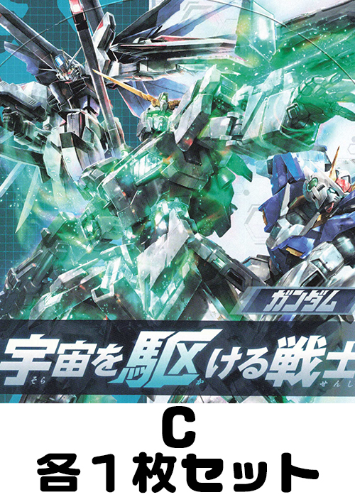 ガンダム 宇宙を駆ける戦士 C各1枚セット