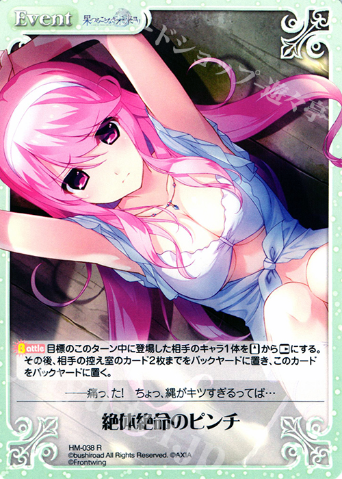 R 絶体絶命のピンチ | 販売 | 果つることなき未来ヨリ Extra | ChaosTCG｜カオス