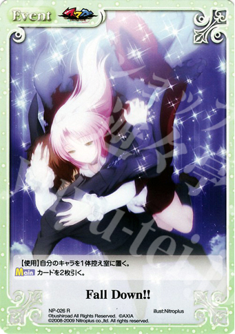 R FallDown!! | 販売 | ニトロプラス1.00 | ChaosTCG｜カオス