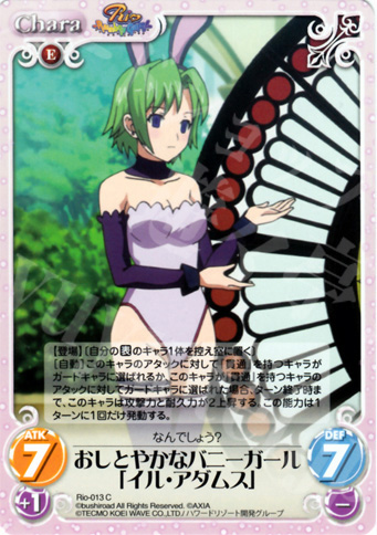 C おしとやかなバニーガール「イル・アダムス」 | 販売 | RioRainbow | ChaosTCG｜カオス