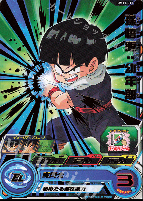 ドラゴンボールヒーローズ 孫悟飯 KK-DBL子