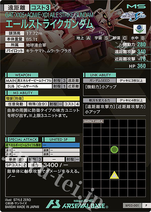 P エールストライクガンダム 販売 | 機動戦士ガンダムSEED