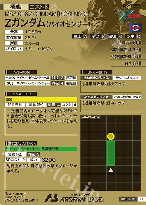 LX Zガンダム（バイオセンサー） | 販売 | LINXTAGE SEASON:03 | 機動 