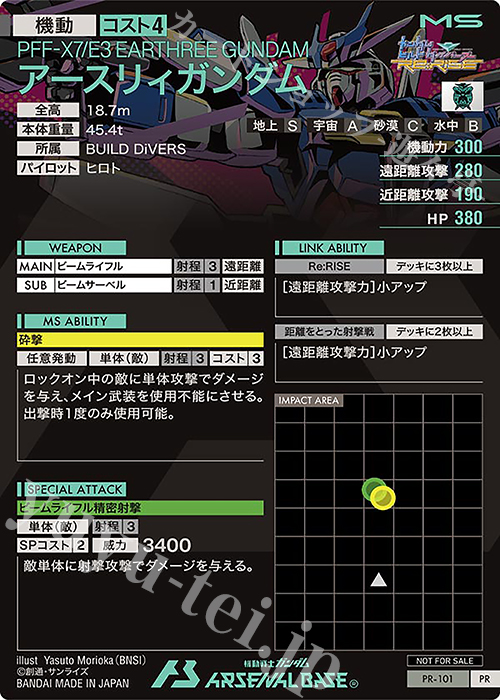 PR-101 アースリィガンダム【PR】 | 機動戦士ガンダム