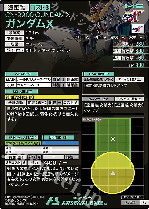 ◇即決◇ ガンダムW ＆ 適い ガンダムX バインダープロモ