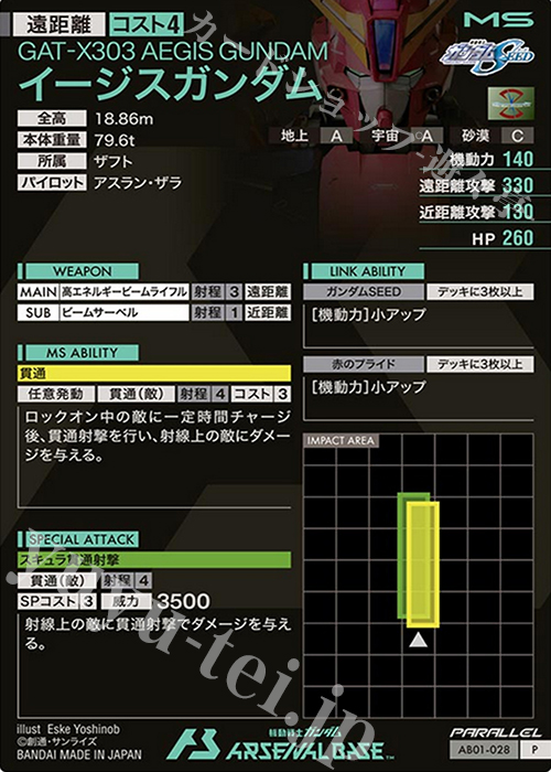P イージスガンダム（パラレル） 販売 | SEASON:01 | 機動戦士