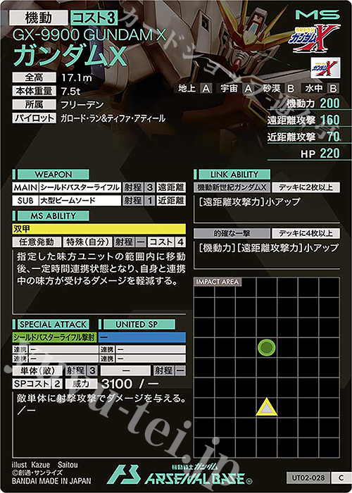 ◇即決◇ ガンダムW ＆ 適い ガンダムX バインダープロモ
