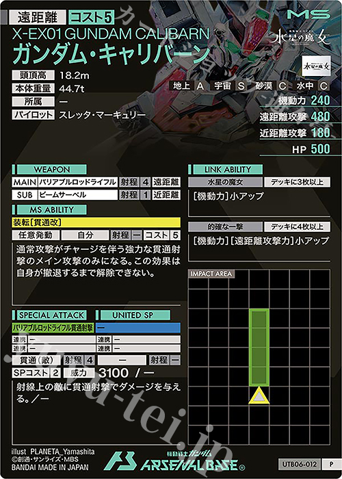 P ガンダム・キャリバーン 買取 | UNITRIBE SEASON:06 | 機動