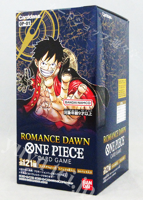 OP-01] 「ROMANCE DAWN」 BOX | 販売 | ONE PIECEカードゲーム 
