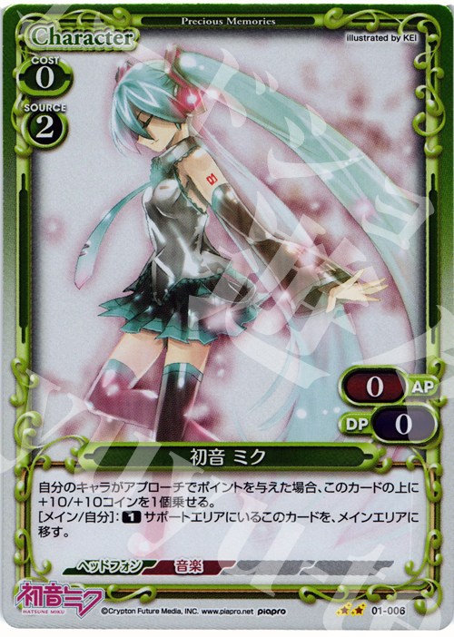 P-UC 初音 ミク | 販売 | 初音ミク | プレシャスメモリーズ
