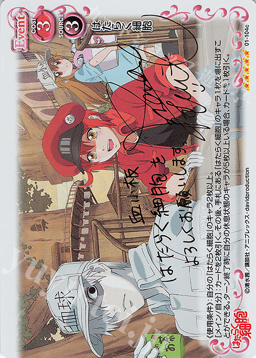 SP はたらく細胞(長縄まりあさんサイン入り) | 買取 | はたらく細胞 | プレシャスメモリーズ
