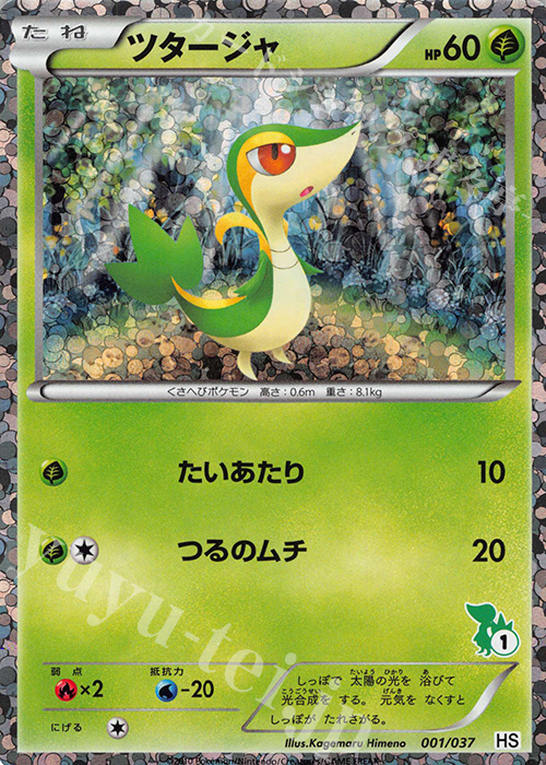S-TD ツタージャ(ツタージャ|キラ) | 販売 | [HS] はじめてセット/はじめてセット forガール | ポケモンカードゲーム