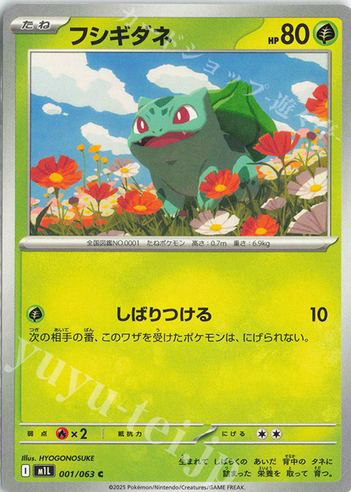 C フシギダネ | 販売 | [M1L] 拡張パック メガブレイブ | ポケモンカードゲーム