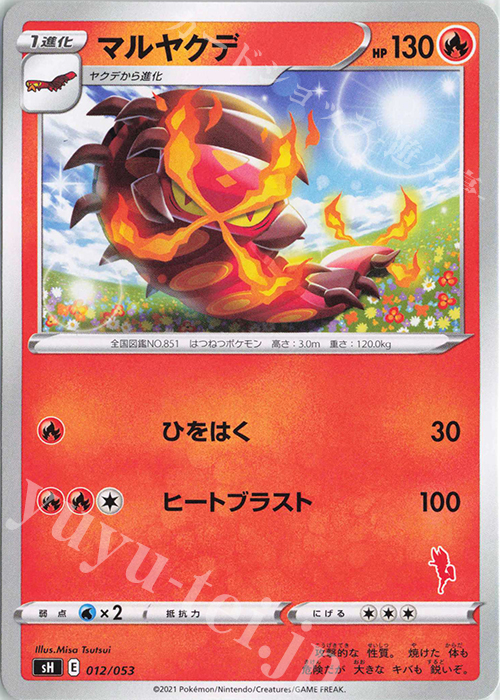TD マルヤクデ(エースバーン) | 販売 | [SH] ファミリーポケモンカードゲーム | ポケモンカードゲーム