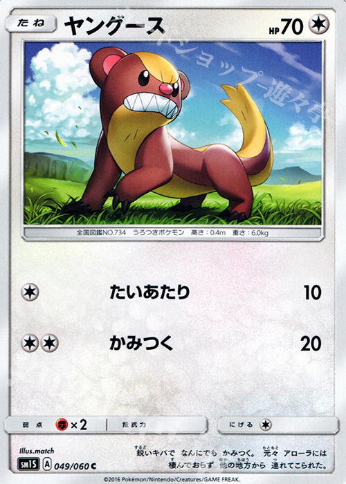 C ヤングース | 販売 | [SM1S] コレクション サン | ポケモンカードゲーム
