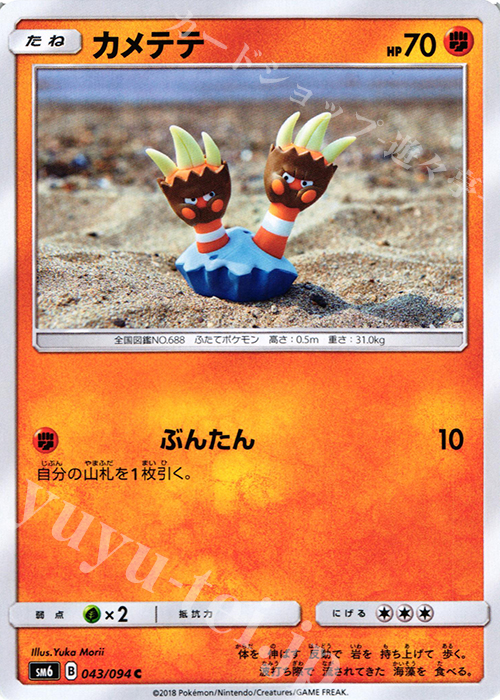 C カメテテ | 販売 | [SM6] 拡張パック 禁断の光 | ポケモンカードゲーム