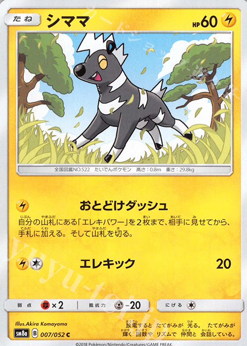 C シママ | 販売 | [SM8a] 強化拡張パック ダークオーダー | ポケモンカードゲーム