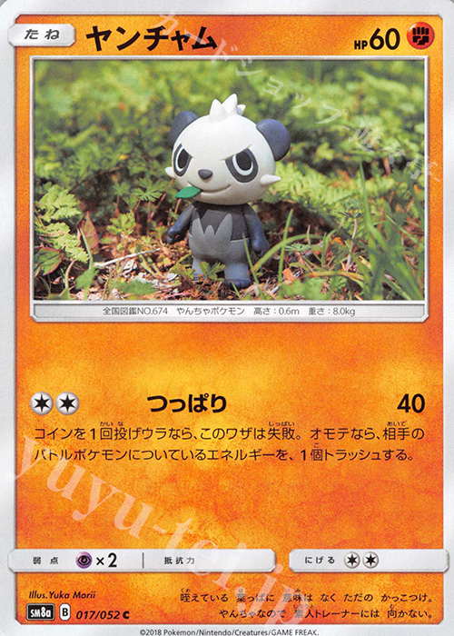 C ヤンチャム | 販売 | [SM8a] 強化拡張パック ダークオーダー | ポケモンカードゲーム