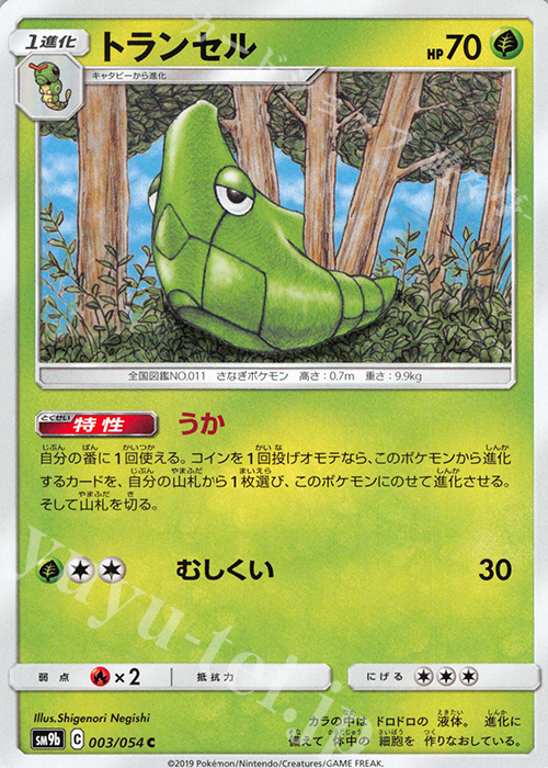 C トランセル | 販売 | [SM9b] 強化拡張パック フルメタルウォール | ポケモンカードゲーム