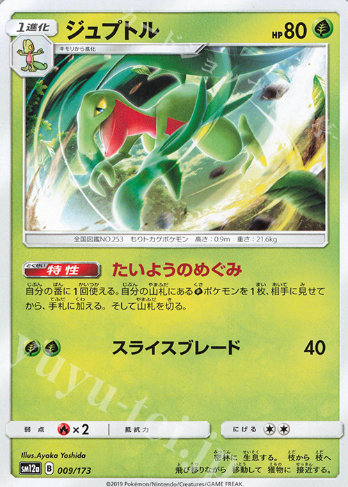 - ジュプトル | 販売 | [SM12a] ハイクラスパック TAG TEAM GX タッグオールスターズ | ポケモンカードゲーム