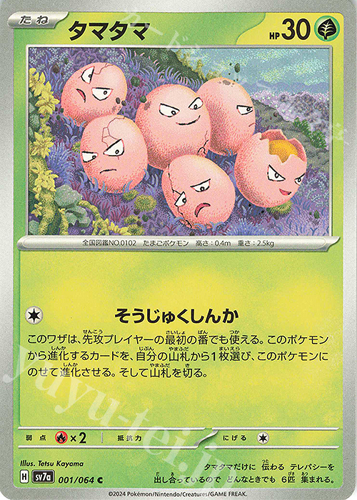 C タマタマ | 販売 | [SV7a] 強化拡張パック 楽園ドラゴーナ | ポケモンカードゲーム