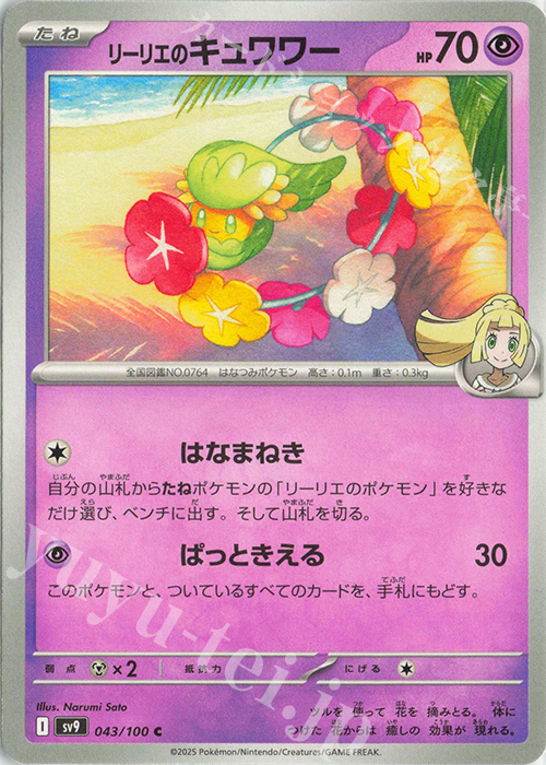 ポケモンカード リーリエの全力SR マリィSRの通販 186693494