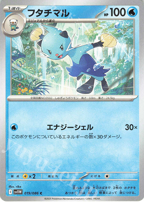 C フタチマル | 販売 | [SV11W] 拡張パック ホワイトフレア | ポケモンカードゲーム