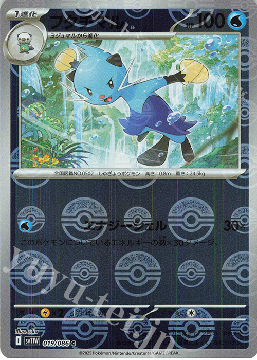 C フタチマル(モンスターボール柄/ミラー仕様) | 販売 | [SV11W] 拡張パック ホワイトフレア | ポケモンカードゲーム