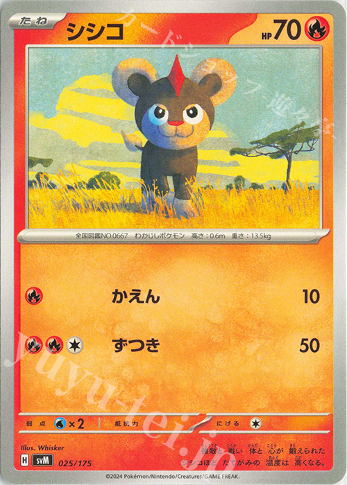 TD シシコ | 販売 | [SVM] スタートデッキGenerations | ポケモンカードゲーム