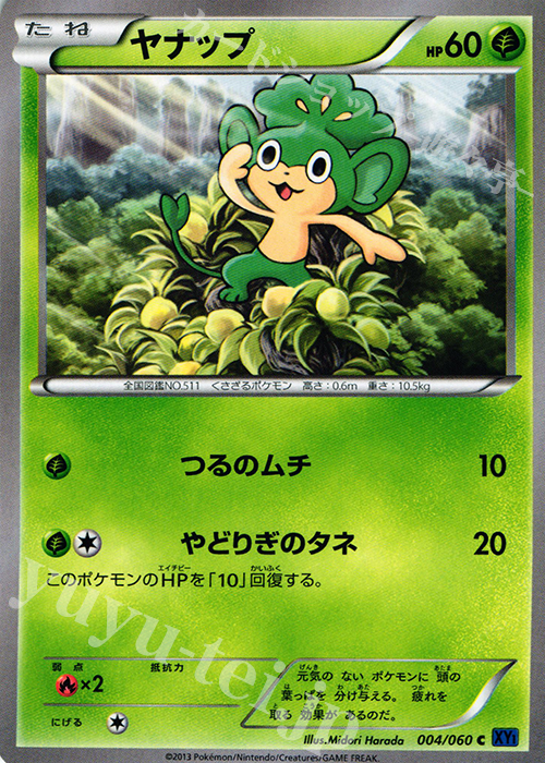 C ヤナップ | 販売 | [XY1] コレクションX | ポケモンカードゲーム