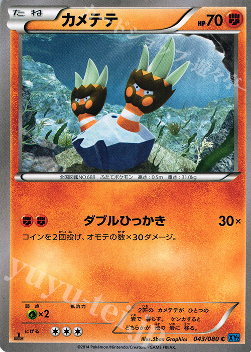 C カメテテ | 販売 | [XY2] ワイルドブレイズ | ポケモンカードゲーム