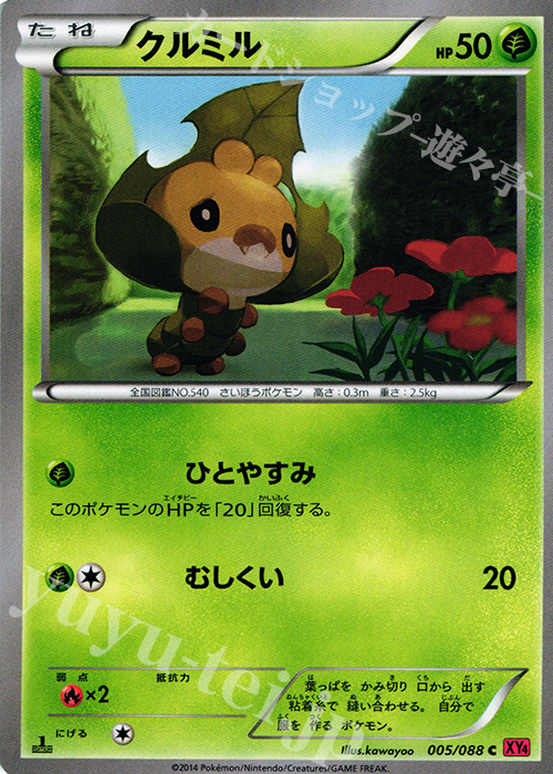 C クルミル | 販売 | [XY4] ファントムゲート | ポケモンカードゲーム