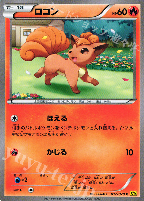 C ロコン | 販売 | [XY5] ガイアボルケーノ | ポケモンカードゲーム
