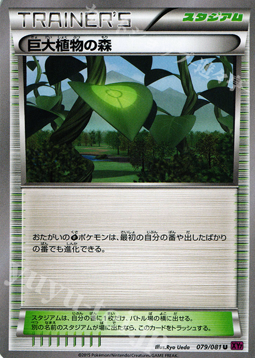U 巨大植物の森 | 販売 | [XY7] バンデットリング | ポケモンカードゲーム
