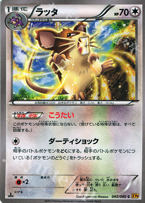 C ラッタ | 販売 | [XY9] 破天の怒り | ポケモンカードゲーム