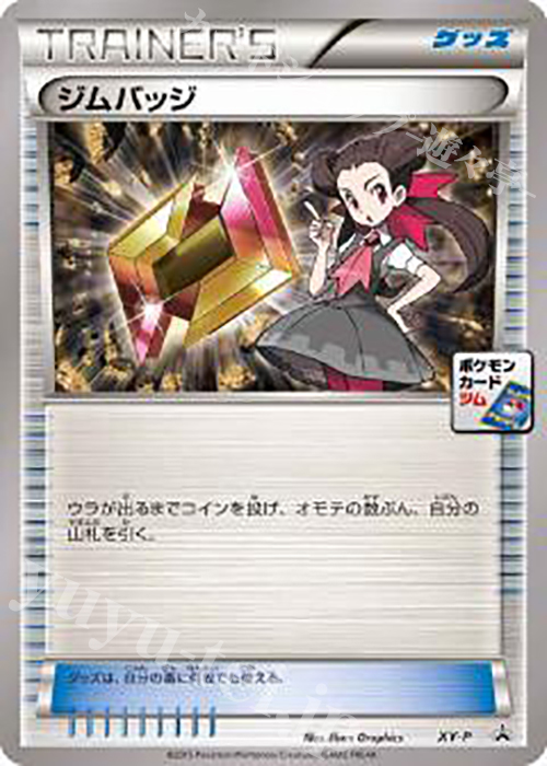 PROMO ジムバッジ(ツツジ) | 販売 | XY プロモーションカード【その他】 | ポケモンカードゲーム