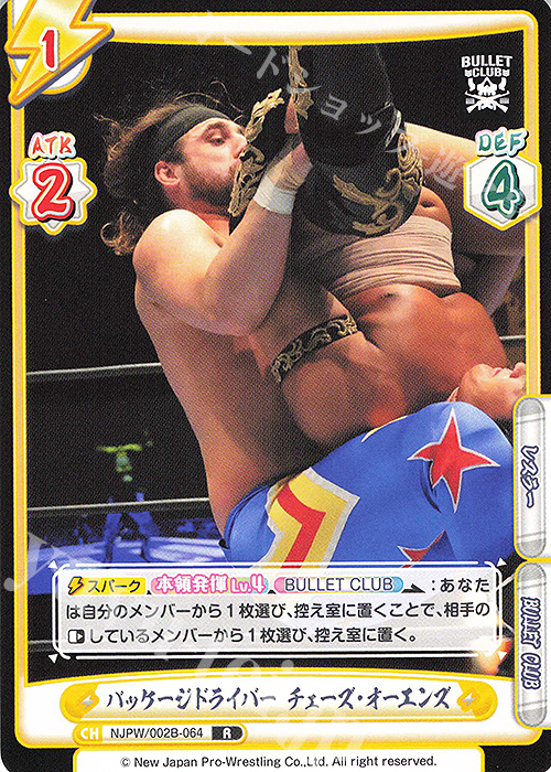 R パッケージドライバー チェーズ・オーエンズ | 販売 | ブースターパック「新日本プロレス Vol.2」 | Reバース for you