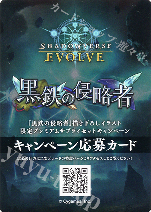 二人の追憶(裏面:キャンペーン応募カード) 買取 | [BP12]黒鉄の