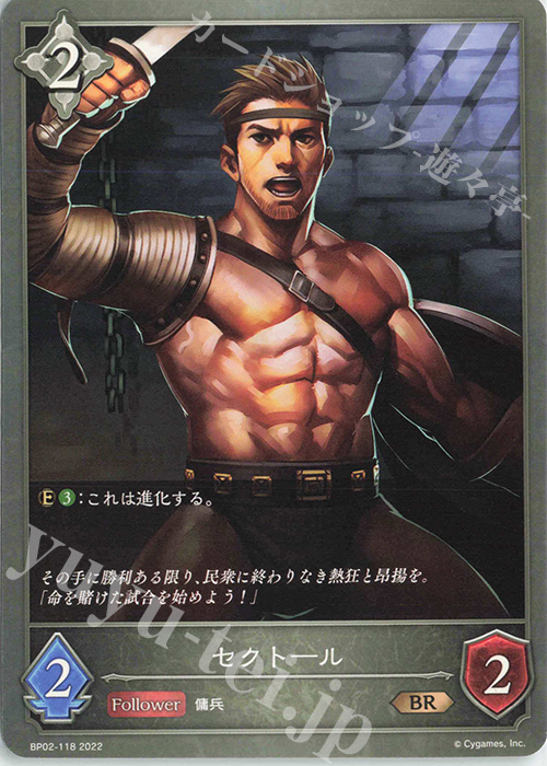 BR セクトール | 販売 | [BP02]黒銀のバハムート | Shadowverse EVOLVE