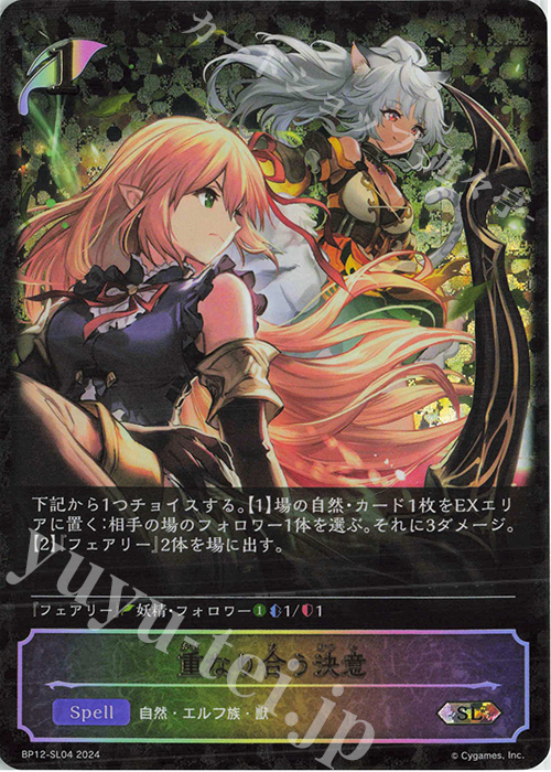 SL 重なり合う決意 | 買取 | [BP12]黒鉄の侵略者 | Shadowverse EVOLVE