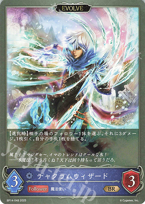 BR チャクラムウィザード | 販売 | [BP14]夢幻の饗宴 | Shadowverse EVOLVE