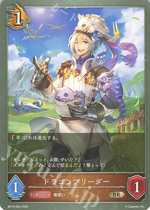 BR ドラゴンブリーダー | 販売 | [BP14]夢幻の饗宴 | Shadowverse EVOLVE