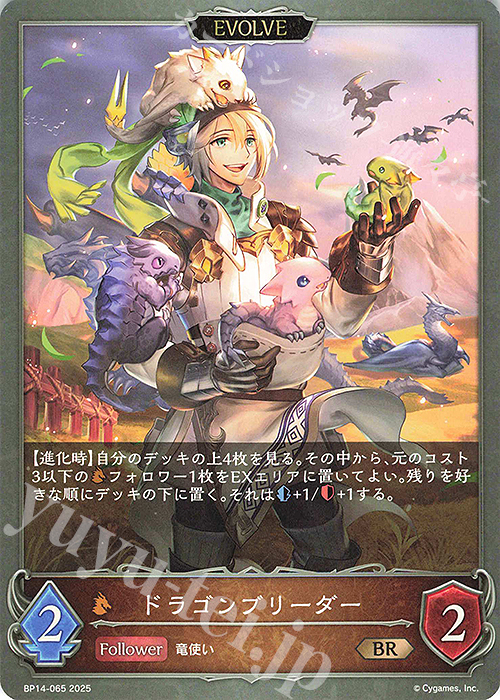 BR ドラゴンブリーダー | 販売 | [BP14]夢幻の饗宴 | Shadowverse EVOLVE