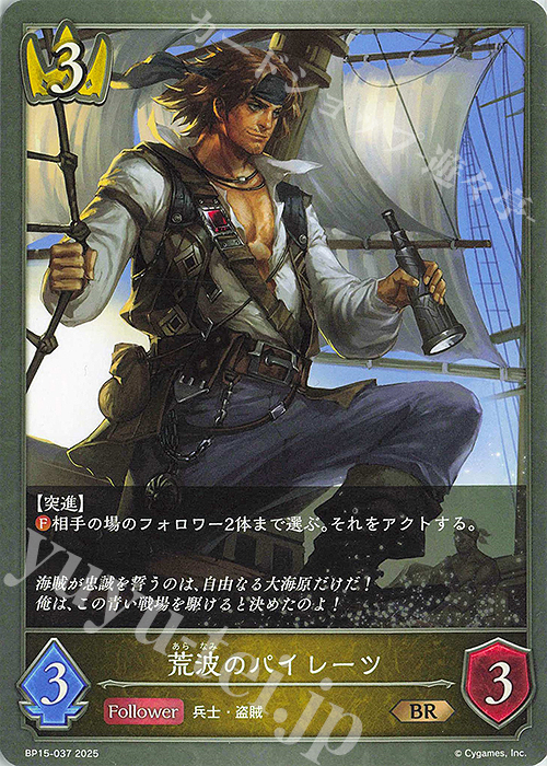 BR 荒波のパイレーツ | 販売 | [BP15]絶傑の試練 | Shadowverse EVOLVE