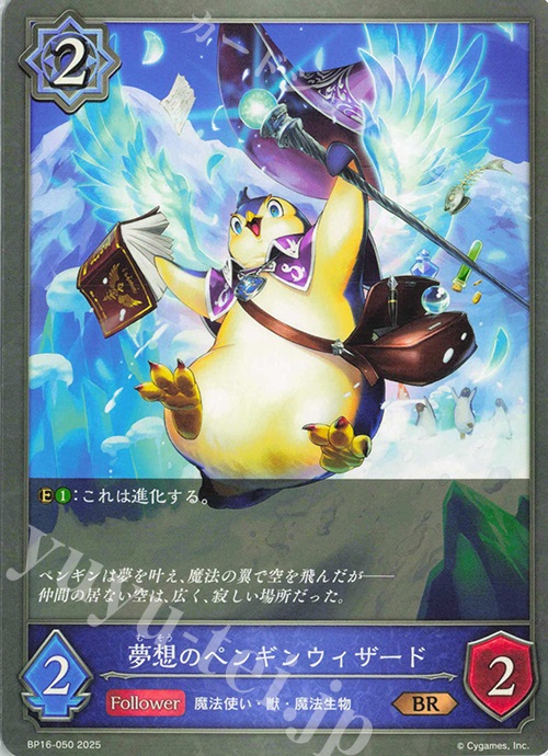 BR 夢想のペンギンウィザード | 販売 | [BP16]新たなる創世 | Shadowverse EVOLVE
