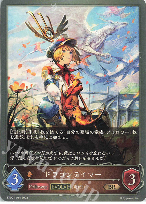 BR ドラゴンテイマー | 販売 | [ETD01]天竜ライト | Shadowverse EVOLVE