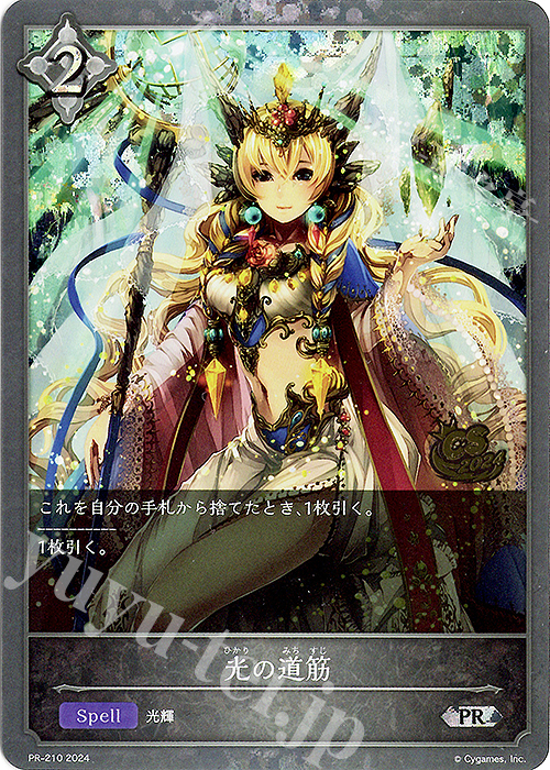 PR 光の道筋(CS 2024 箔押し入り) | 販売 | [PR-201]〜[PR-300] | Shadowverse EVOLVE