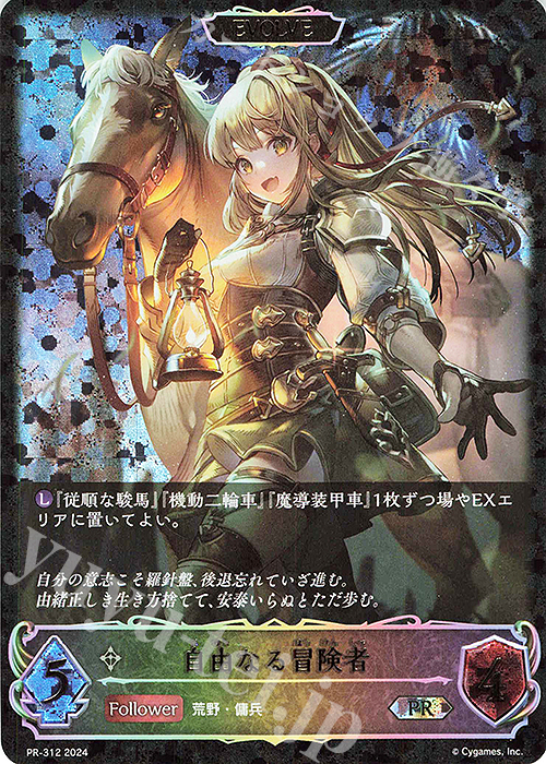 PR 自由なる冒険者 販売 | [PR-301]〜[PR-400] | Shadowverse