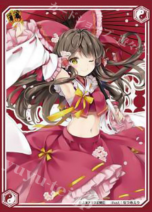 アクシアキャラクターカードスリーブ 東方Project 「博麗霊夢」春祭り2019 | 販売 | サプライ